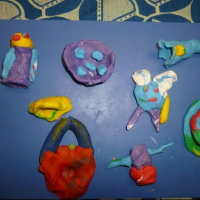 plasticine objects